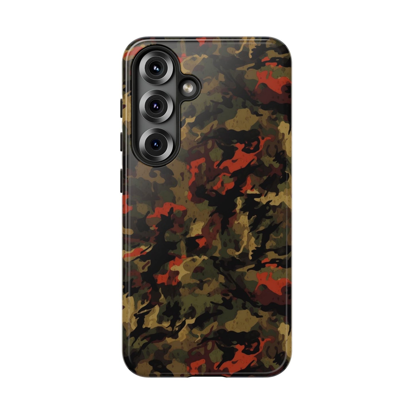 Red Woodland Camo Samsung Case - BOGO Cases