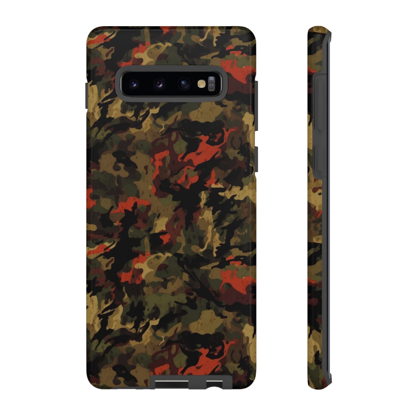 Red Woodland Camo Samsung Case - BOGO Cases