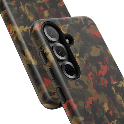 Red Woodland Camo Samsung Case - BOGO Cases