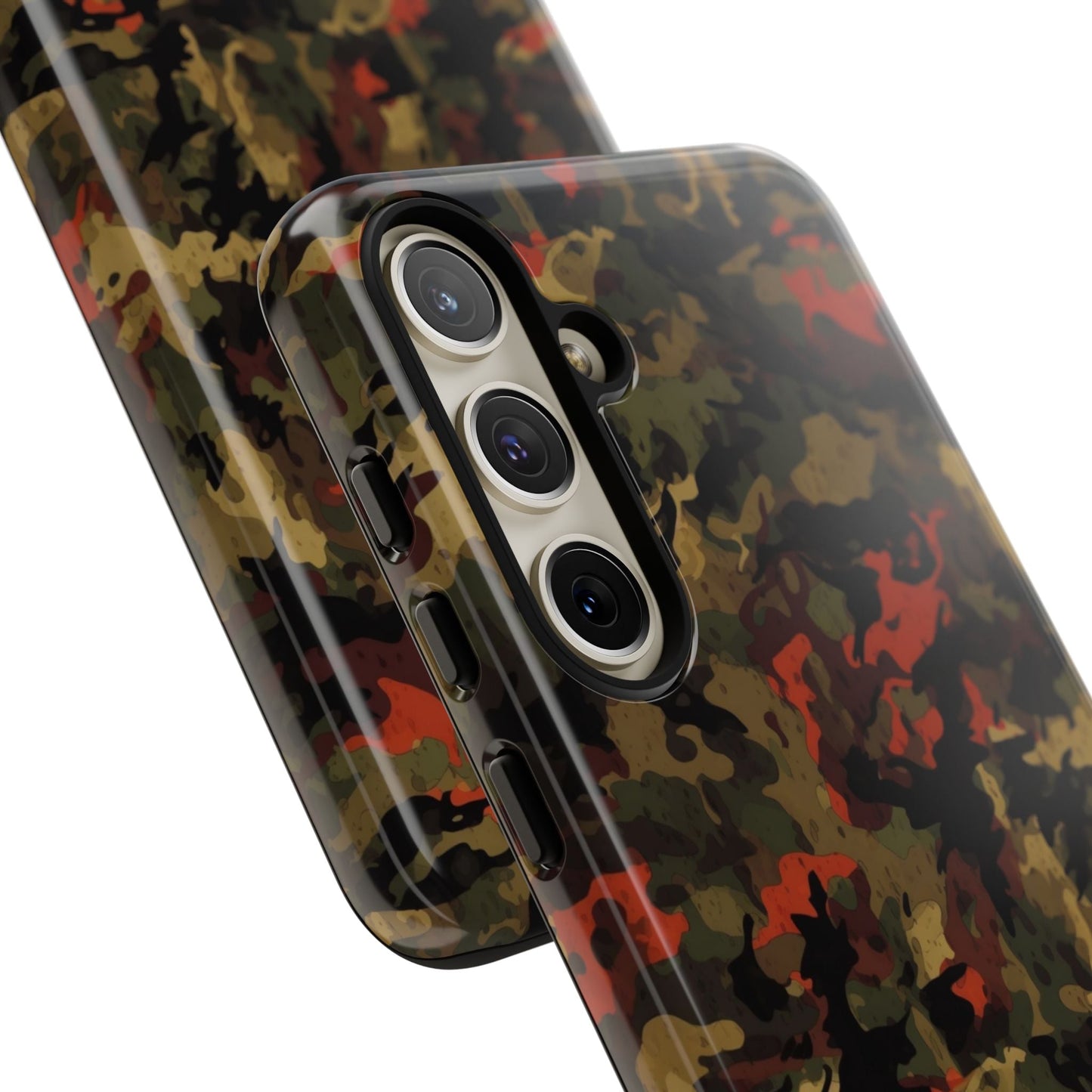 Red Woodland Camo Samsung Case - BOGO Cases