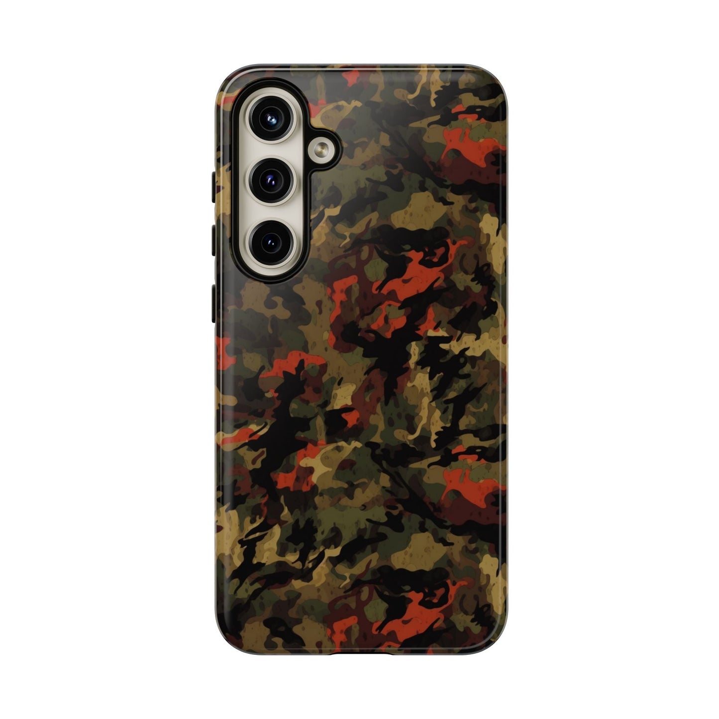 Red Woodland Camo Samsung Case - BOGO Cases
