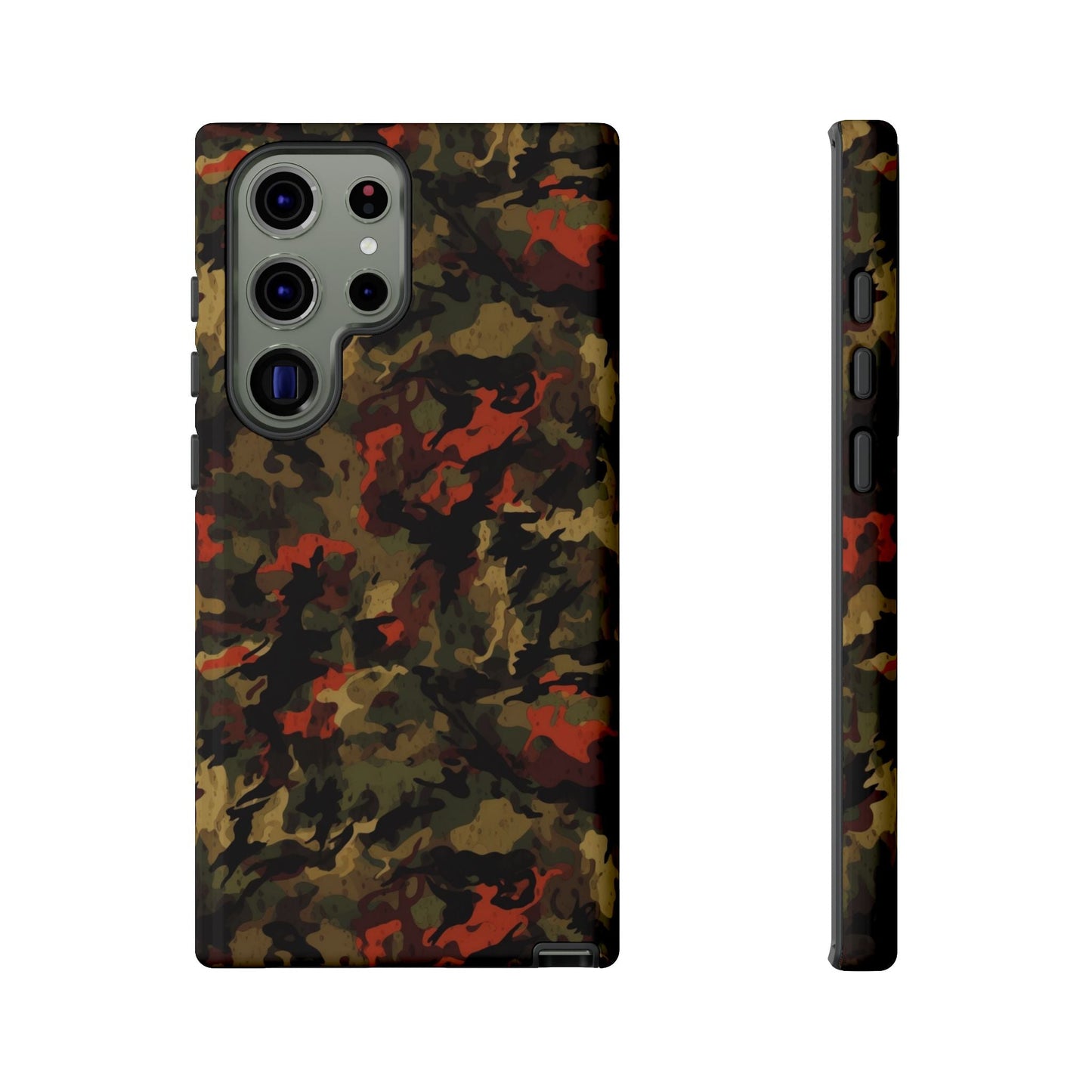 Red Woodland Camo Samsung Case - BOGO Cases