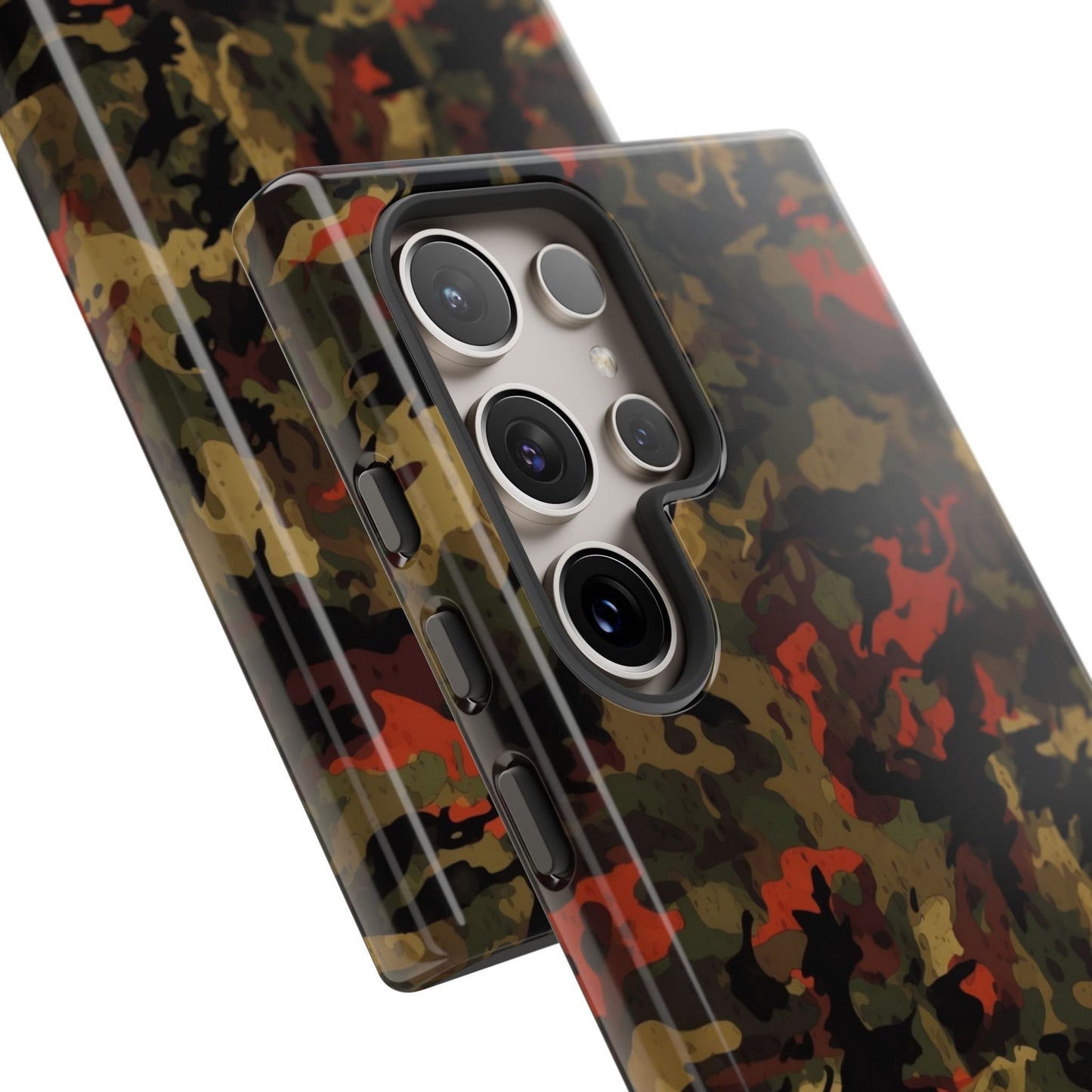 Red Woodland Camo Samsung Case - BOGO Cases