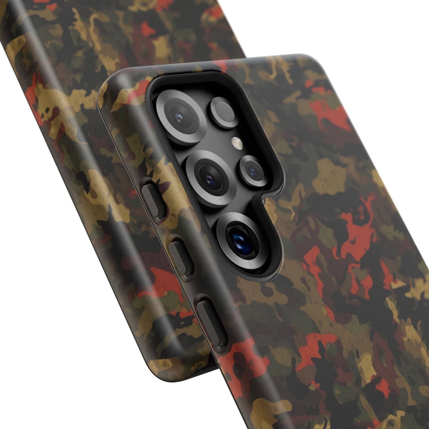 Red Woodland Camo Samsung Case - BOGO Cases