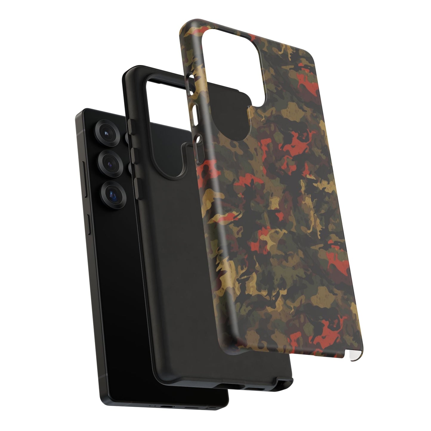 Red Woodland Camo Samsung Case - BOGO Cases