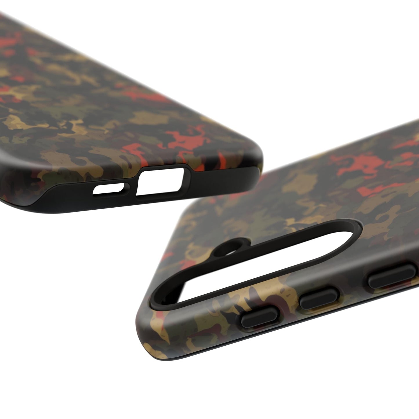 Red Woodland Camo Samsung Case - BOGO Cases