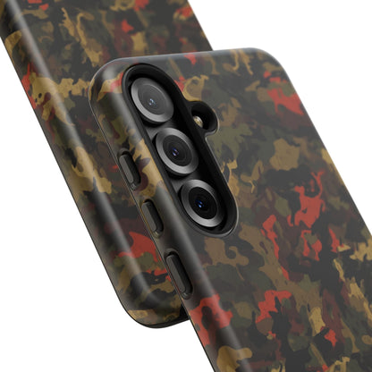 Red Woodland Camo Samsung Case - BOGO Cases