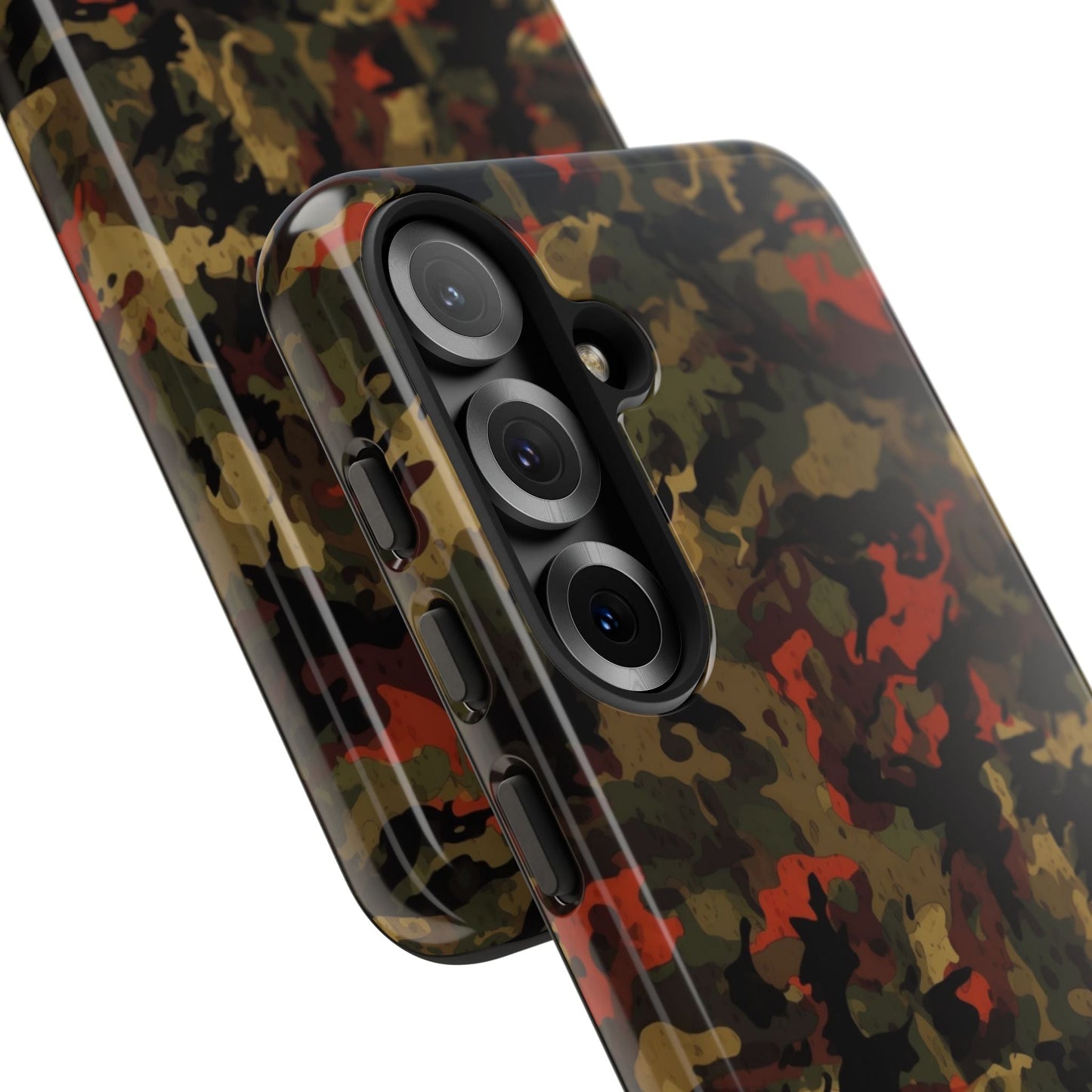 Red Woodland Camo Samsung Case - BOGO Cases