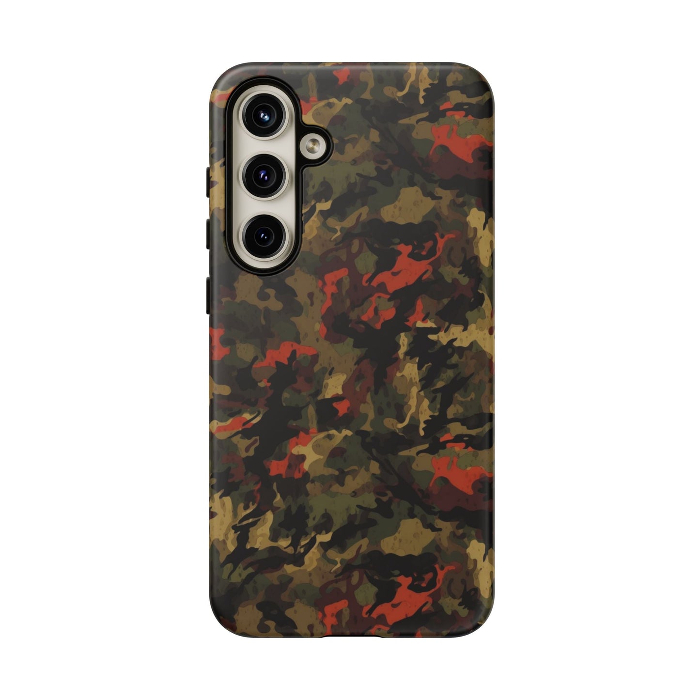 Red Woodland Camo Samsung Case - BOGO Cases