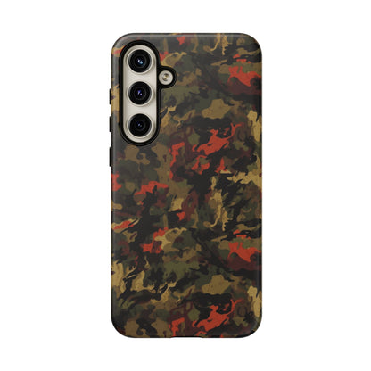 Red Woodland Camo Samsung Case - BOGO Cases