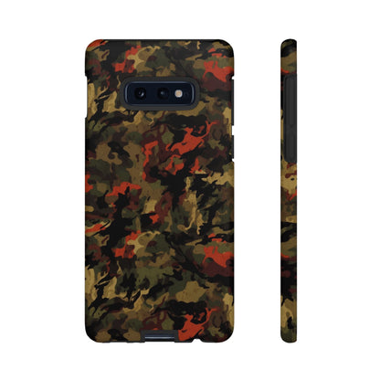 Red Woodland Camo Samsung Case - BOGO Cases