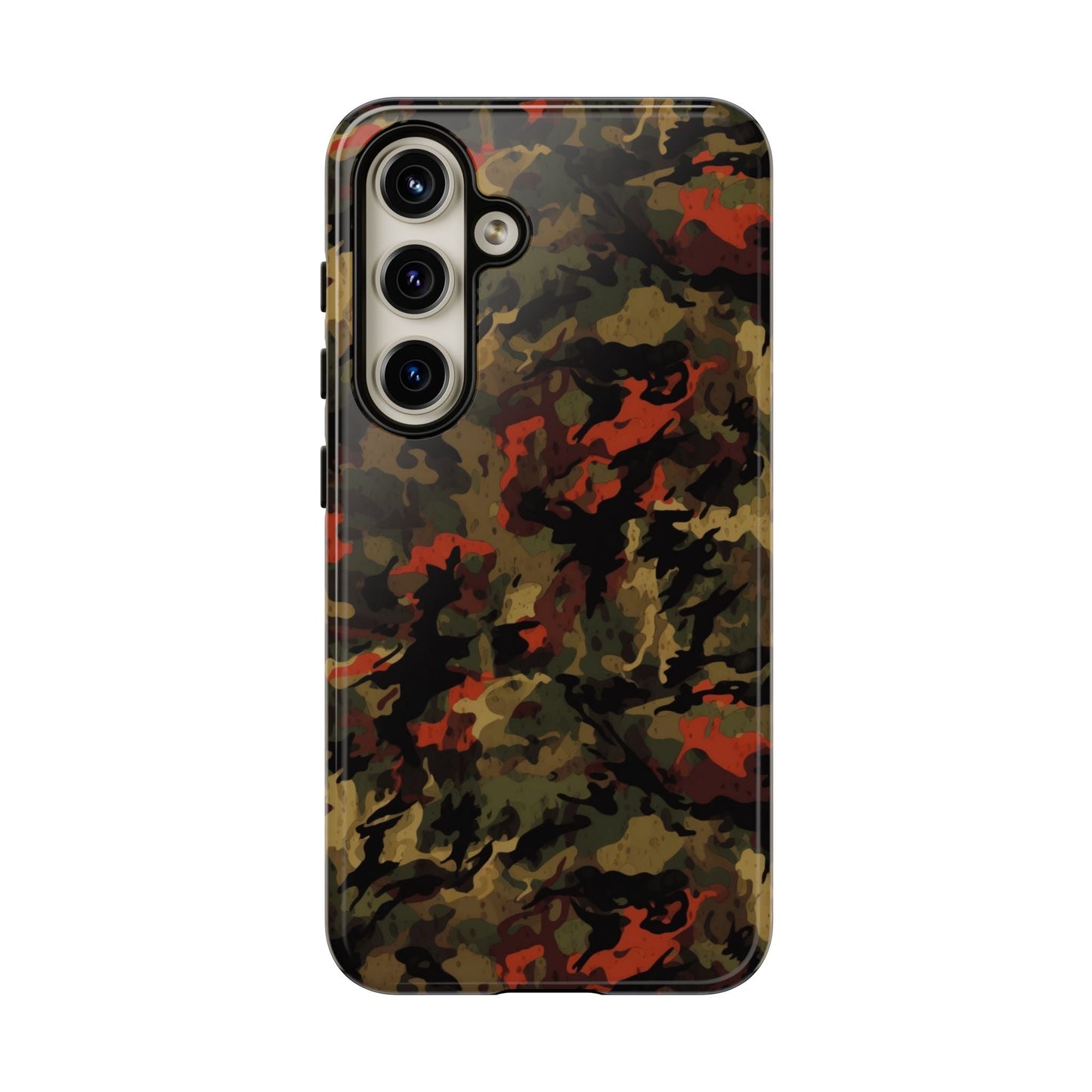 Red Woodland Camo Samsung Case - BOGO Cases