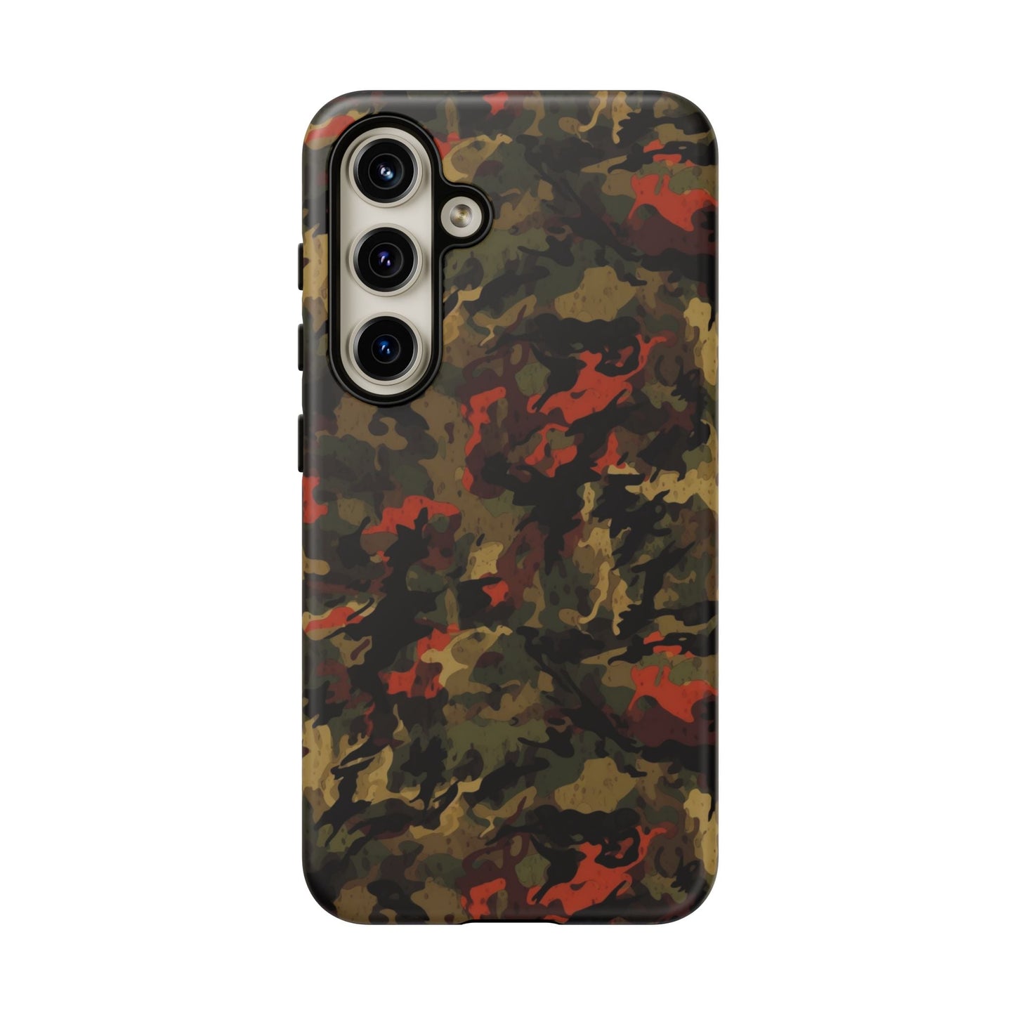 Red Woodland Camo Samsung Case - BOGO Cases