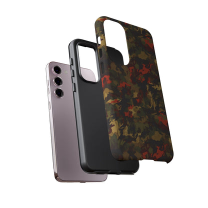 Red Woodland Camo Samsung Case - BOGO Cases