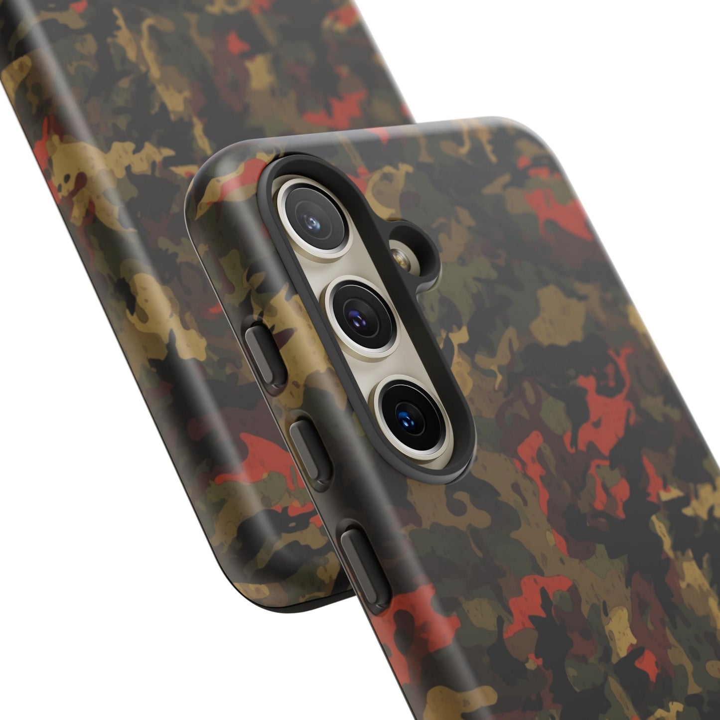 Red Woodland Camo Samsung Case - BOGO Cases