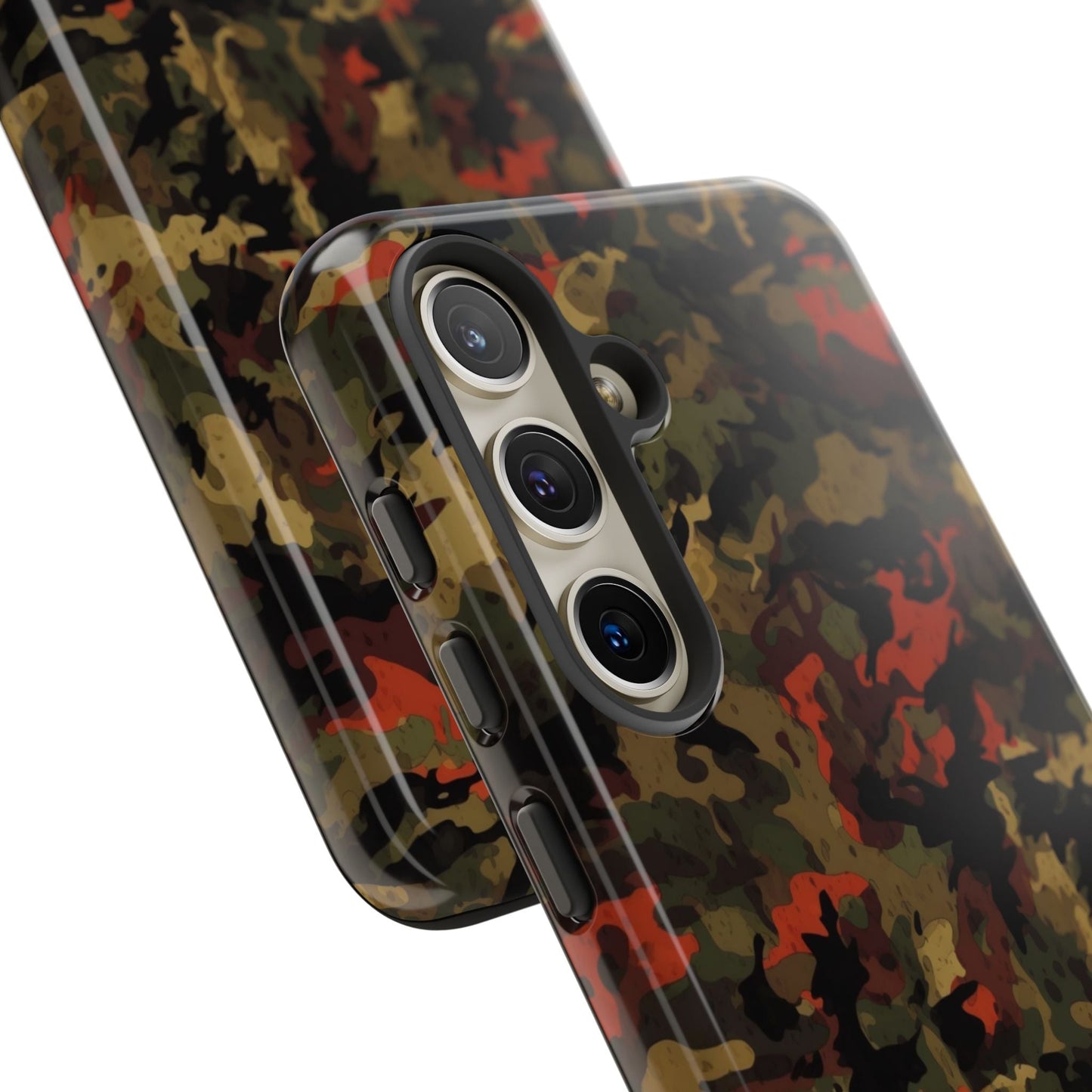 Red Woodland Camo Samsung Case - BOGO Cases