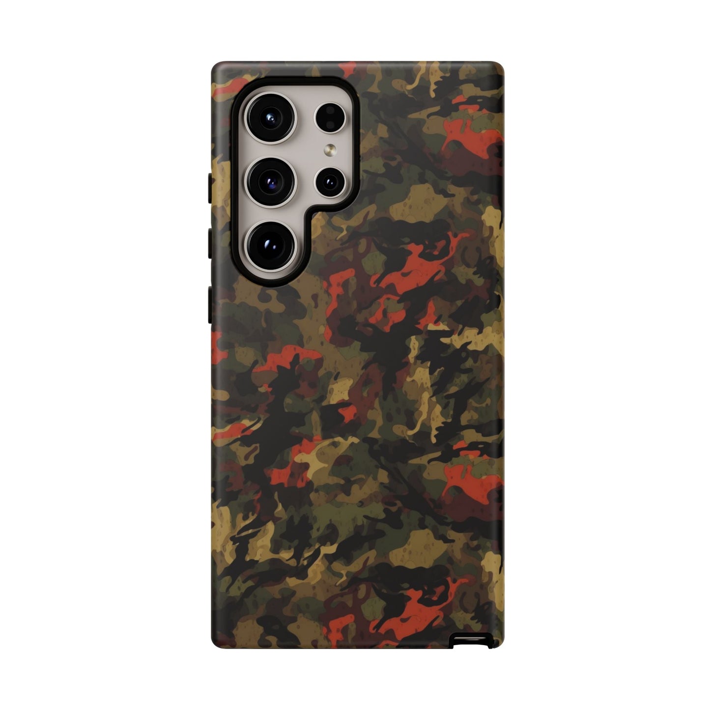 Red Woodland Camo Samsung Case - BOGO Cases