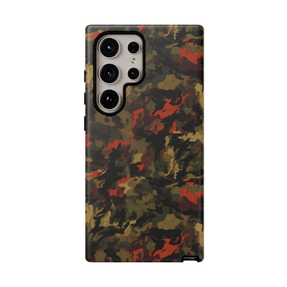 Red Woodland Camo Samsung Case - BOGO Cases