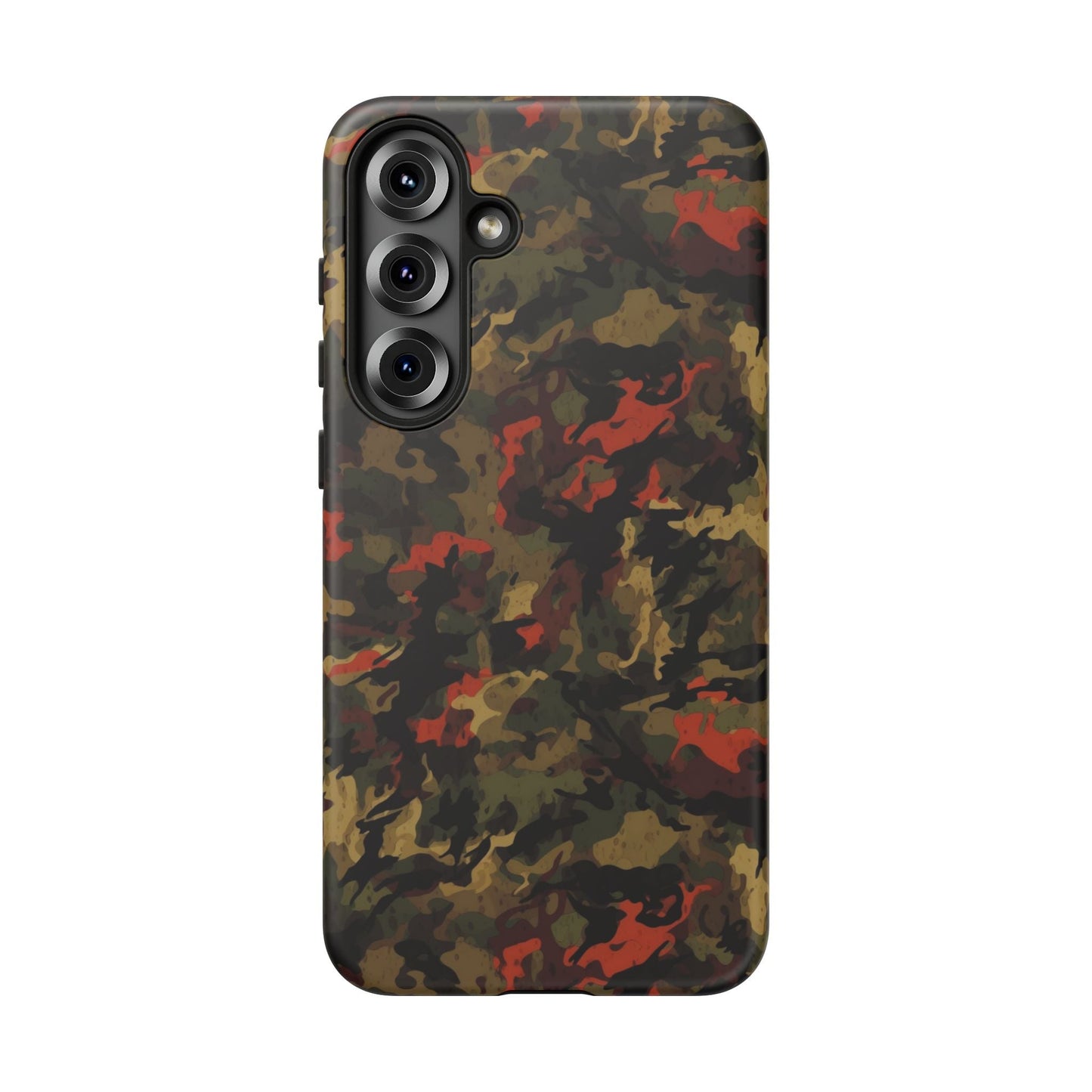 Red Woodland Camo Samsung Case - BOGO Cases