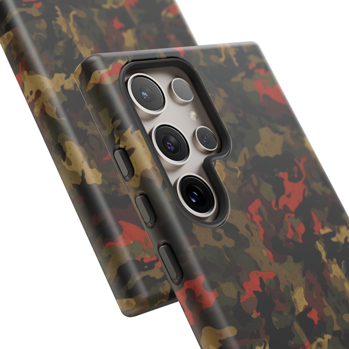 Red Woodland Camo Samsung Case - BOGO Cases