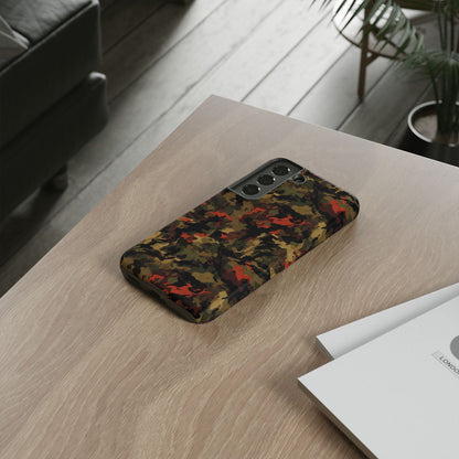 Red Woodland Camo Samsung Case - BOGO Cases