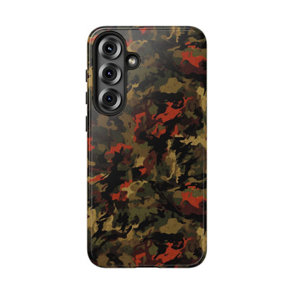 Red Woodland Camo Samsung Case - BOGO Cases