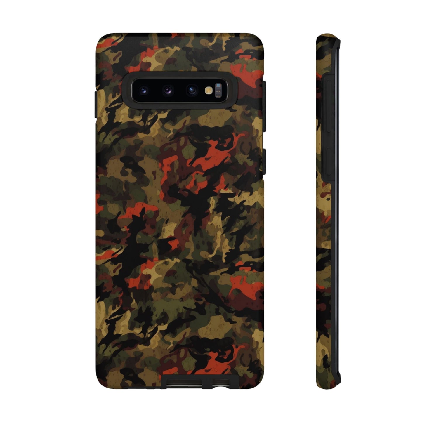 Red Woodland Camo Samsung Case - BOGO Cases