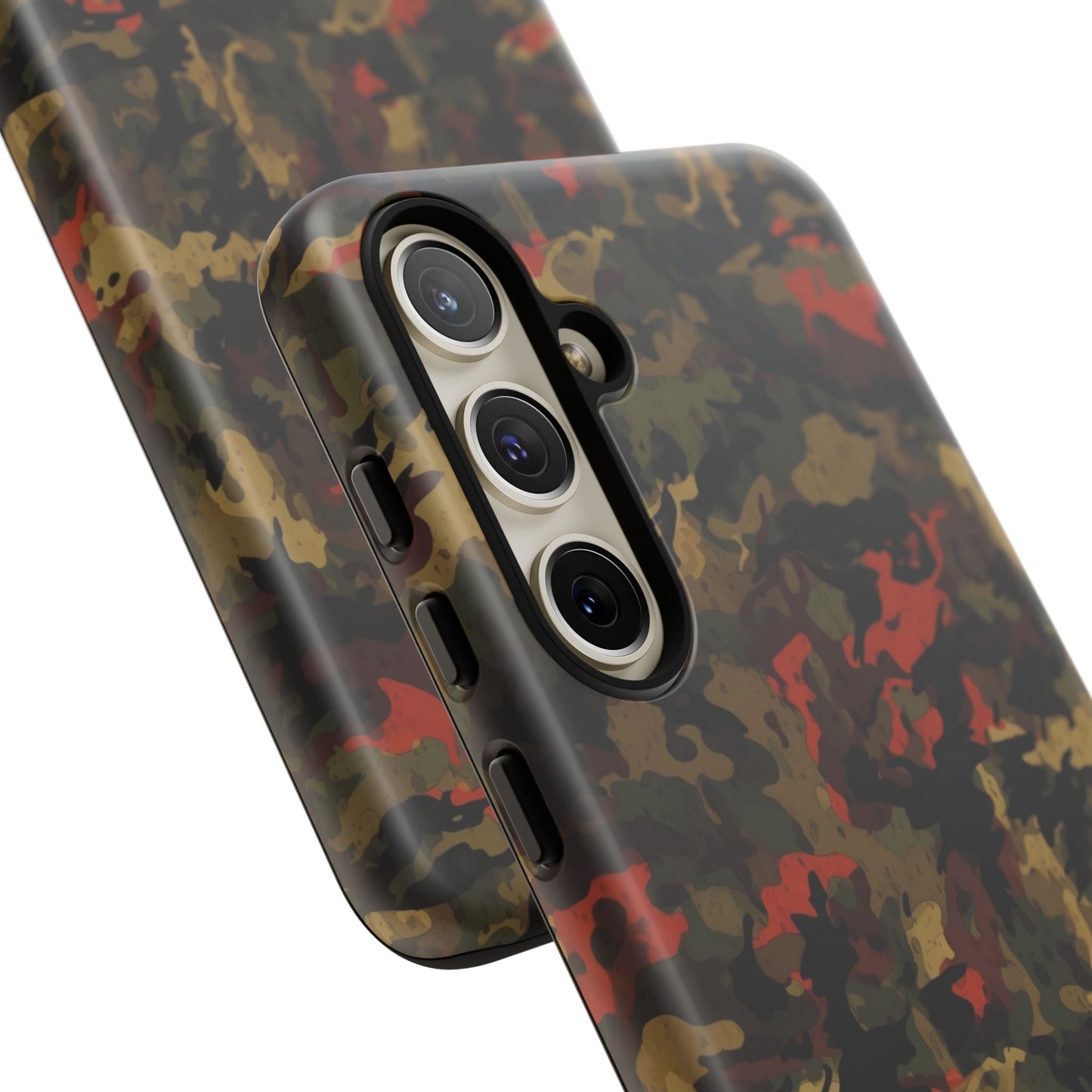 Red Woodland Camo Samsung Case - BOGO Cases