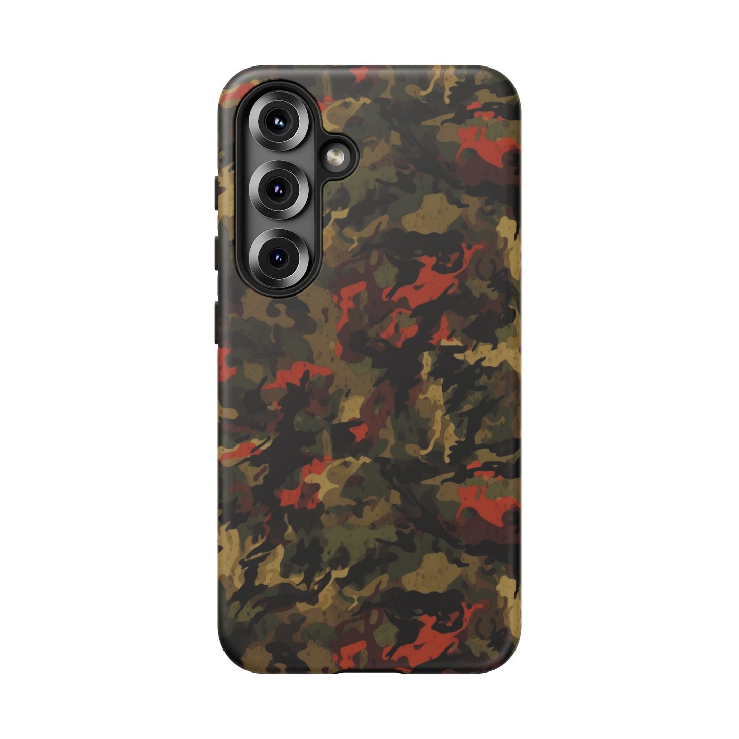 Red Woodland Camo Samsung Case - BOGO Cases