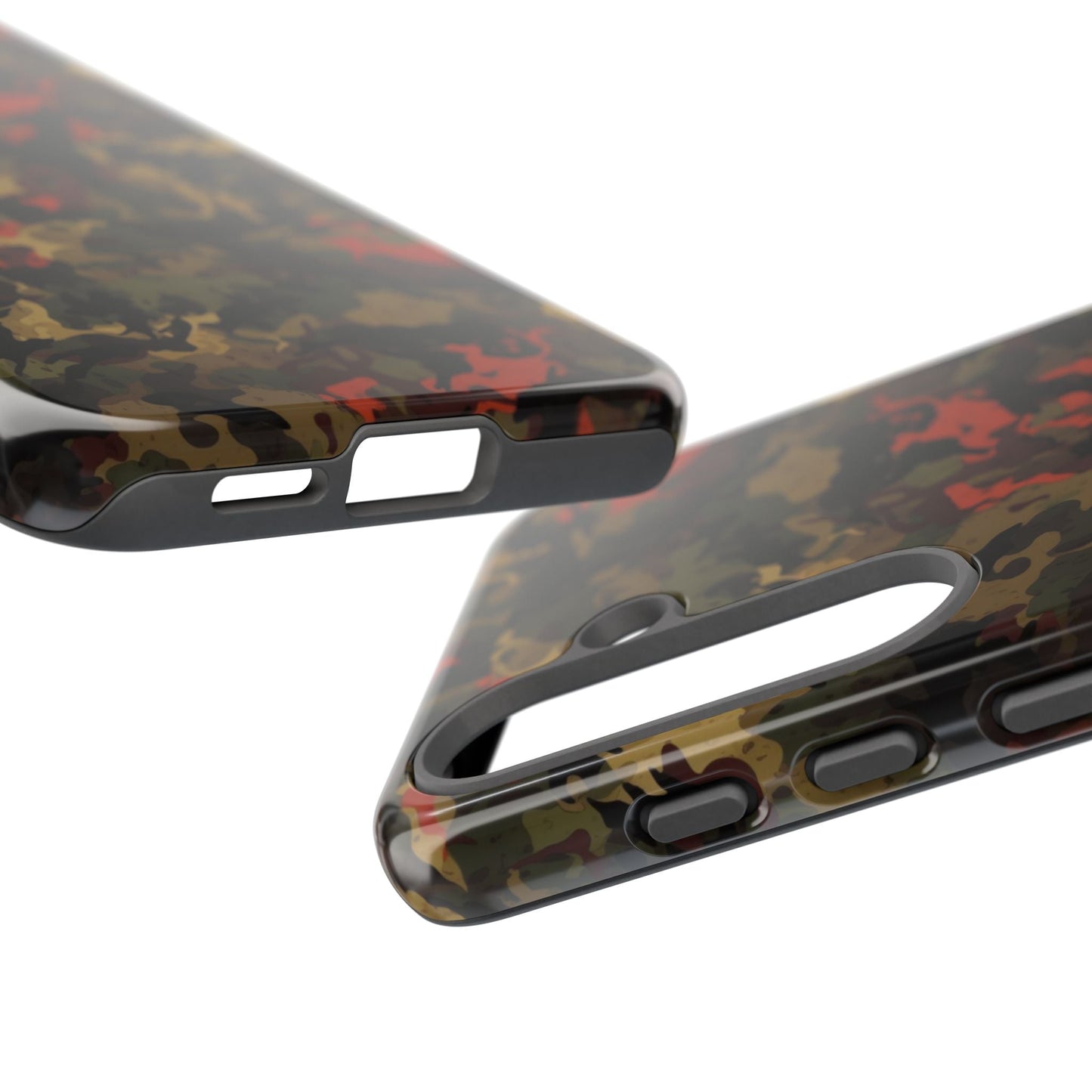 Red Woodland Camo Samsung Case - BOGO Cases