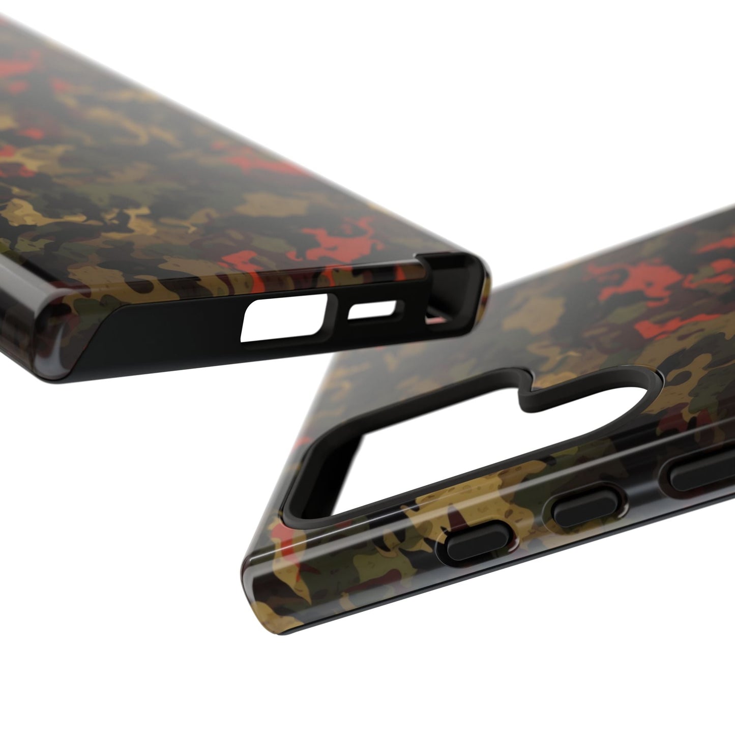 Red Woodland Camo Samsung Case - BOGO Cases