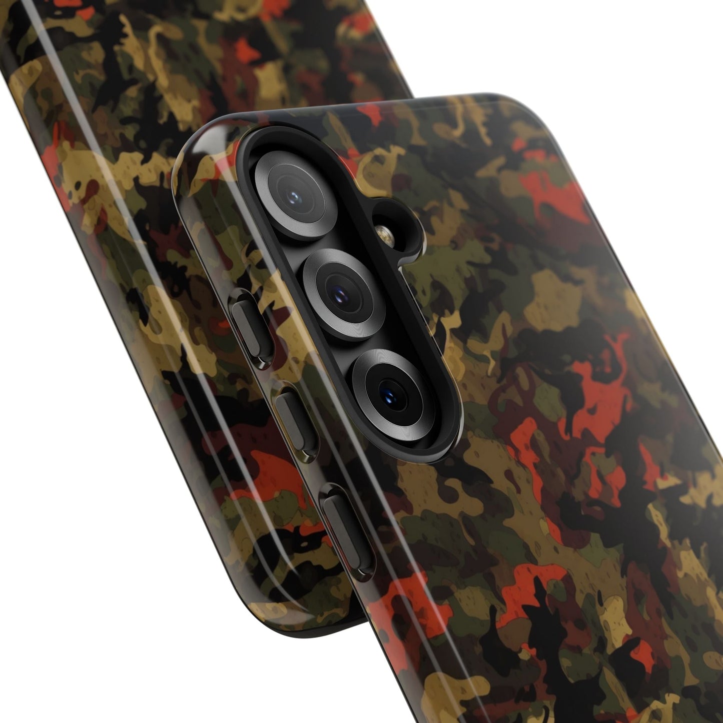 Red Woodland Camo Samsung Case - BOGO Cases