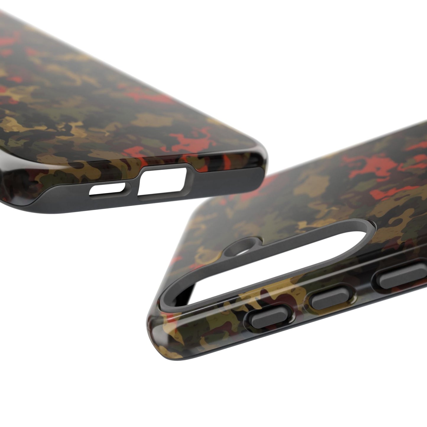 Red Woodland Camo Samsung Case - BOGO Cases