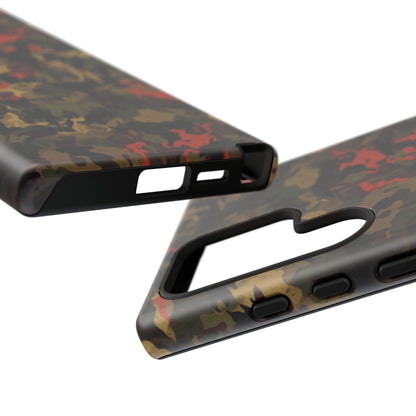 Red Woodland Camo Samsung Case - BOGO Cases