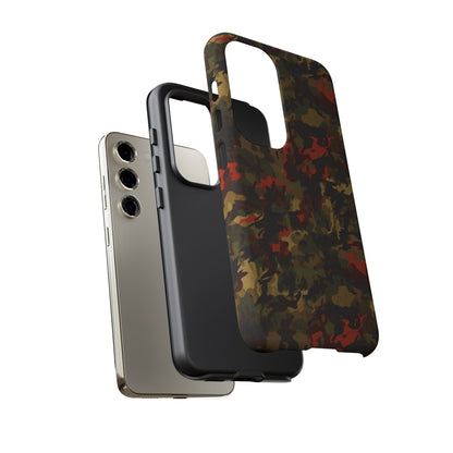 Red Woodland Camo Samsung Case - BOGO Cases