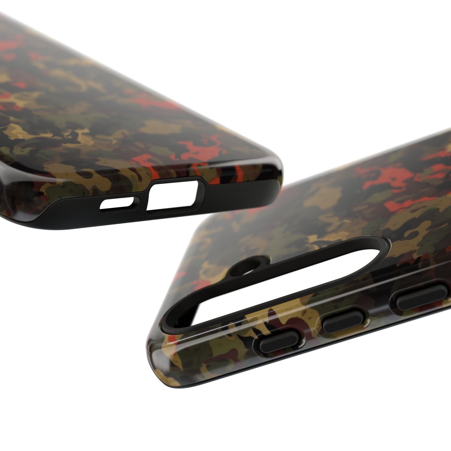 Red Woodland Camo Samsung Case - BOGO Cases