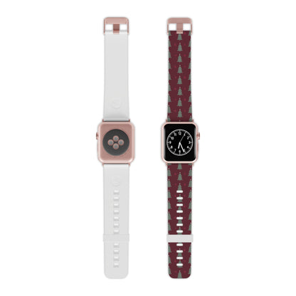  Retro Christmas Tree Pattern Apple Watch Band - BOGO Cases