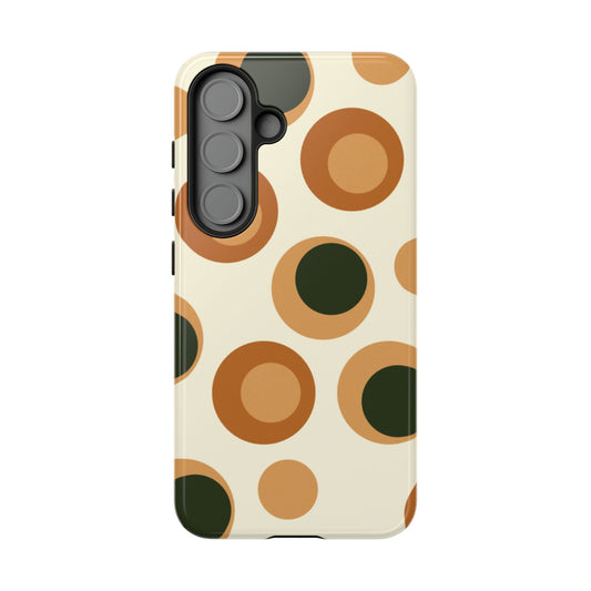Retro Earthy Circles - Samsung Galaxy Case - BOGO Cases