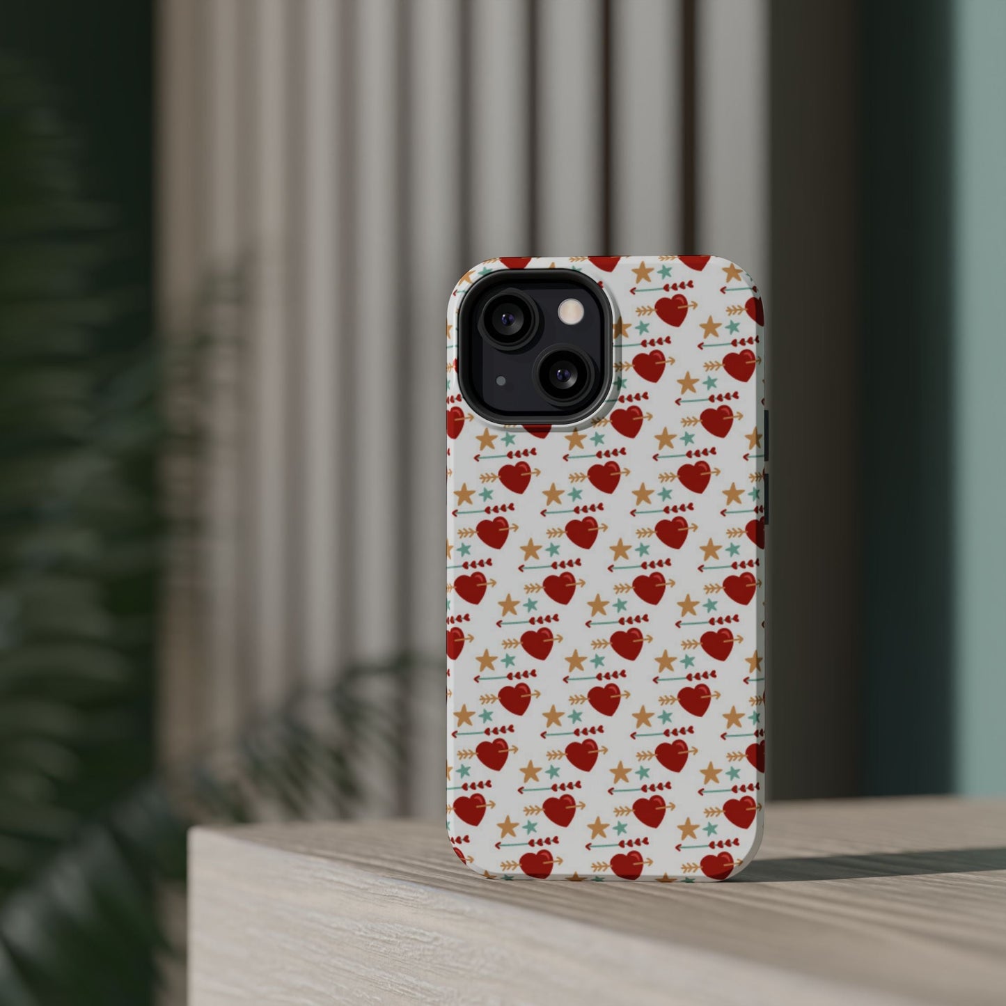 Retro Hearts and Stars - iPhone MagSafe Case - BOGO Cases