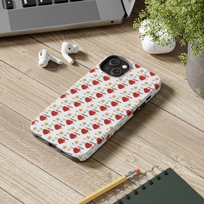 Retro Hearts and Stars - iPhone Series Case - BOGO Cases