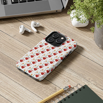 Retro Hearts and Stars - iPhone Series Case - BOGO Cases