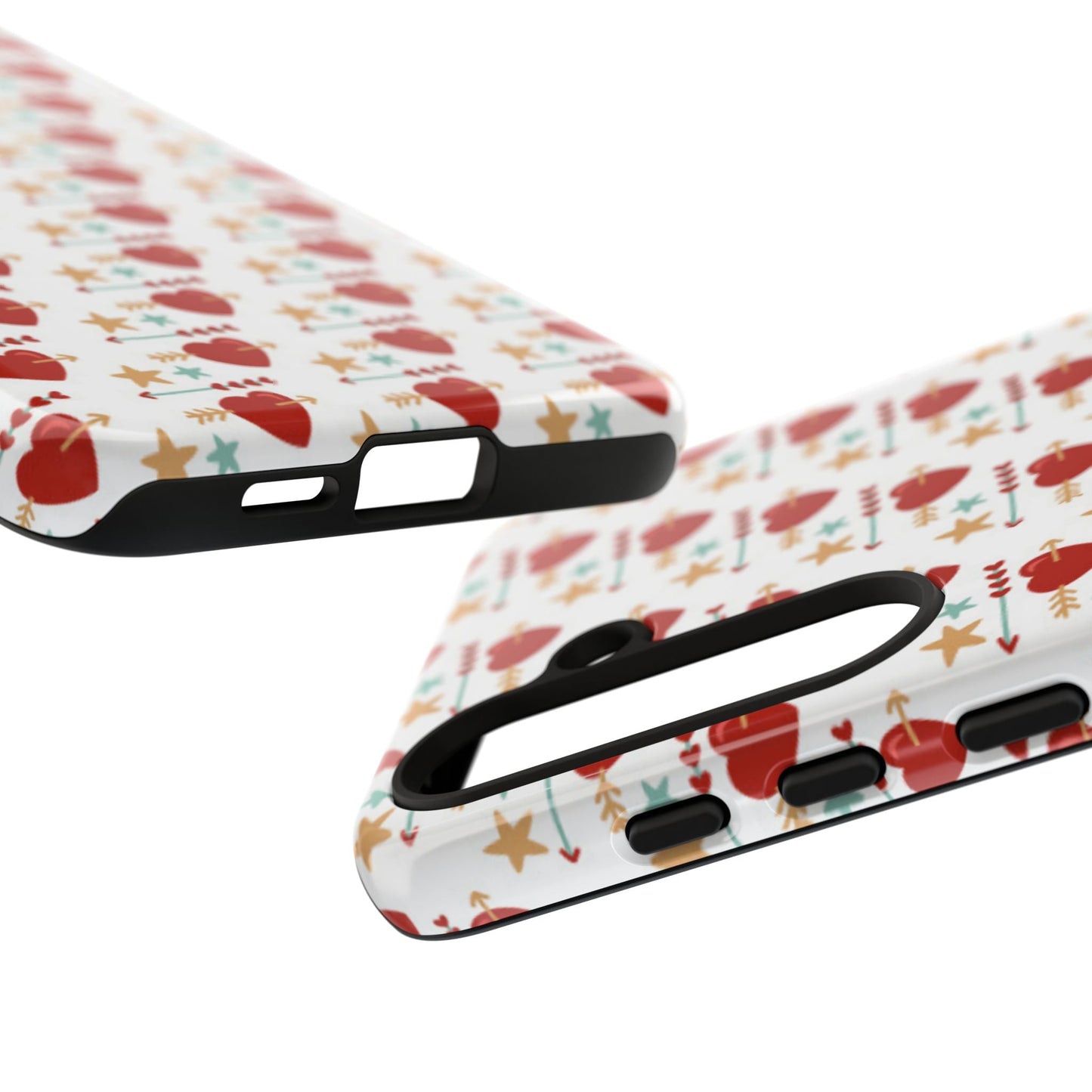 Retro Hearts and Stars - Samsung Galaxy Case - BOGO Cases