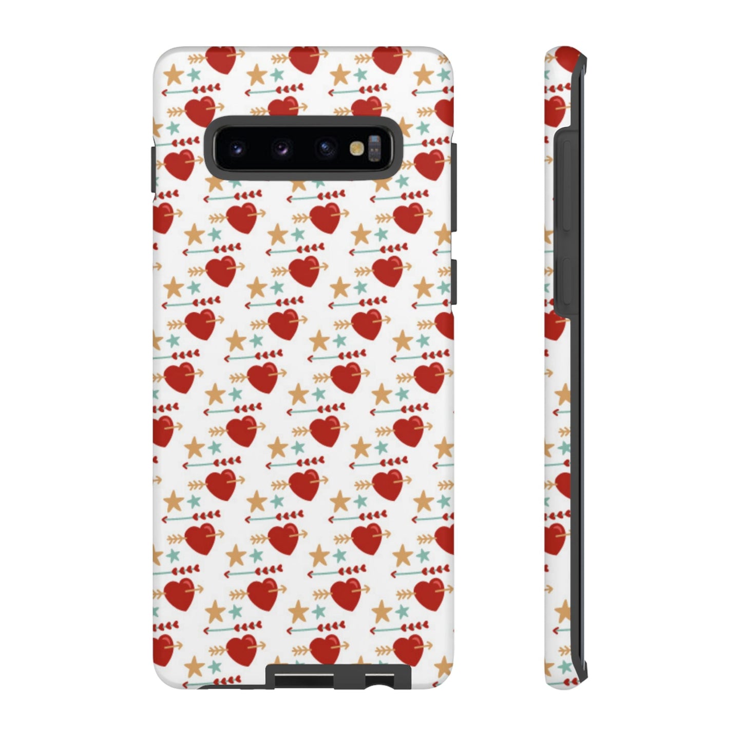 Retro Hearts and Stars - Samsung Galaxy Case - BOGO Cases