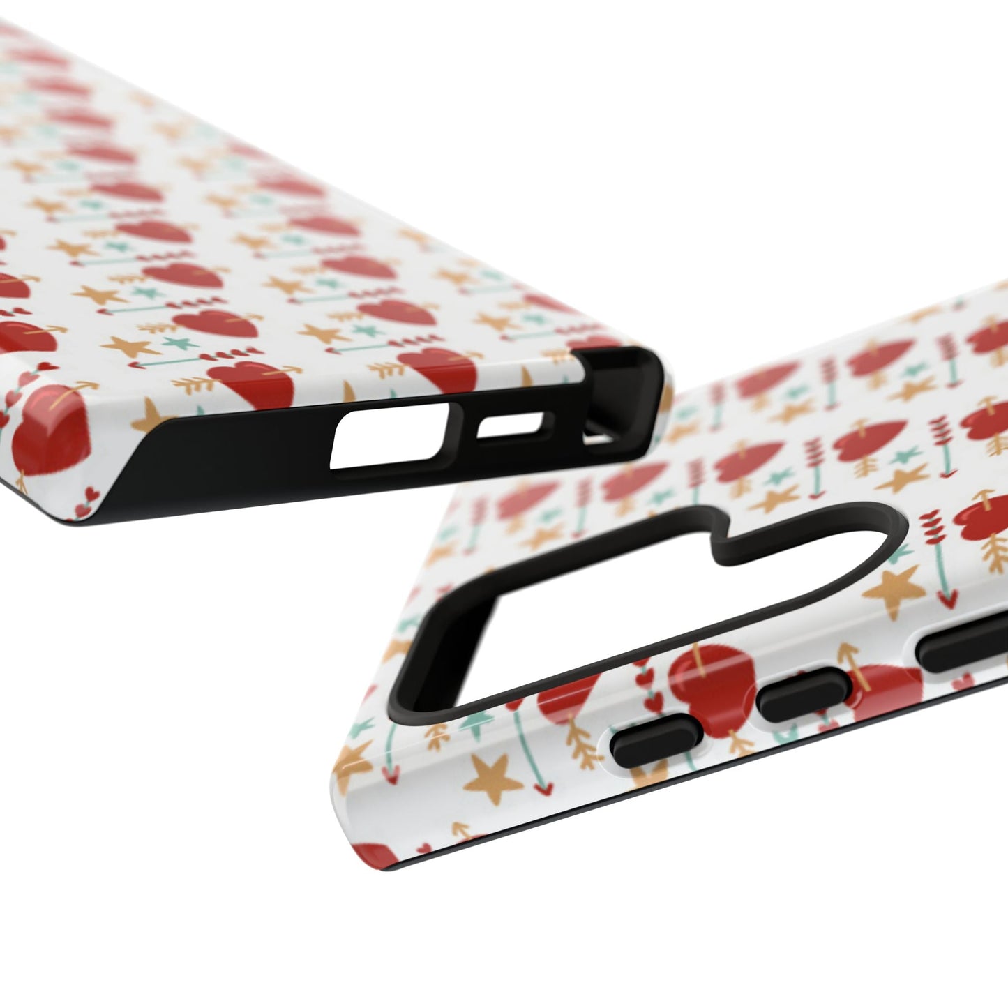 Retro Hearts and Stars - Samsung Galaxy Case - BOGO Cases