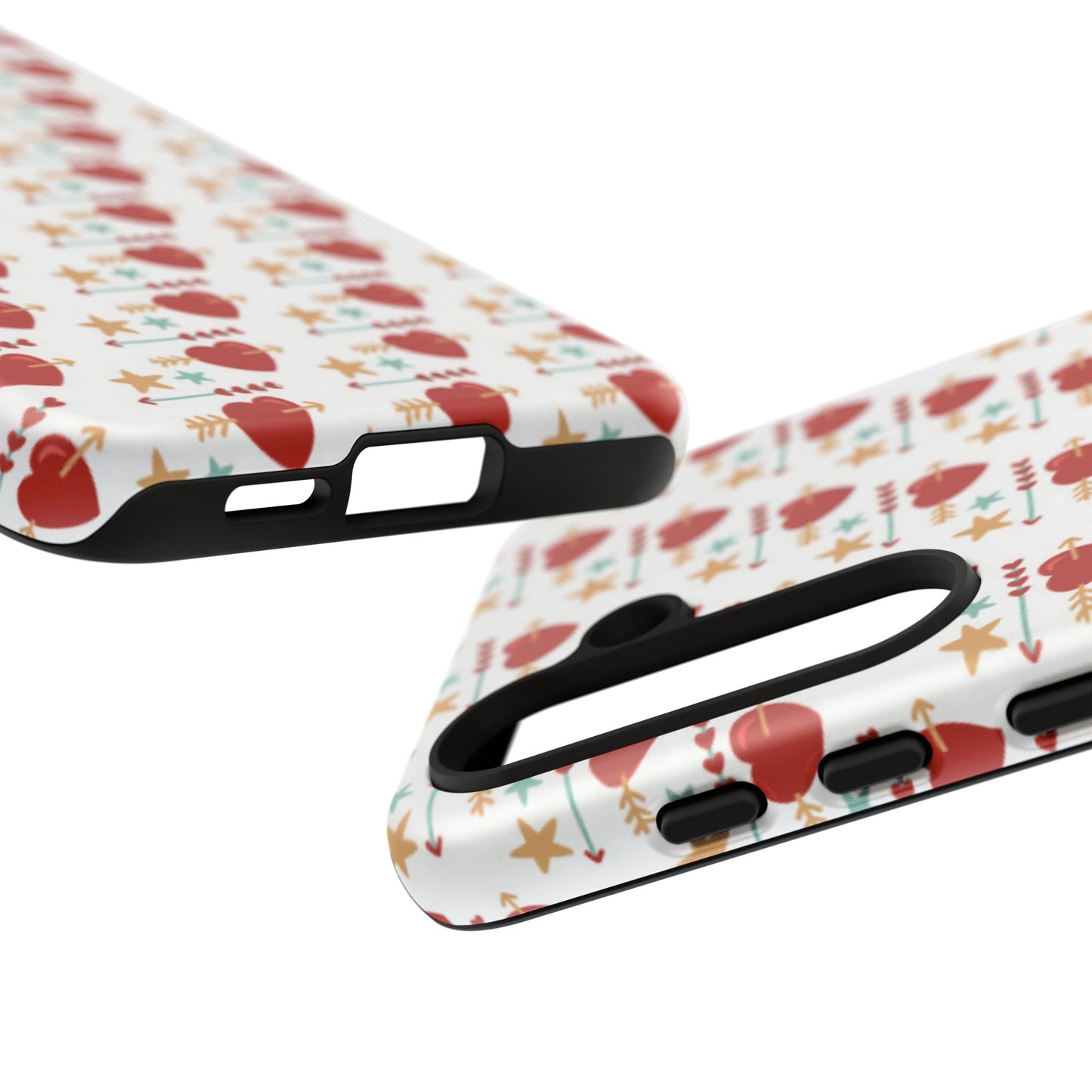 Retro Hearts and Stars - Samsung Galaxy Case - BOGO Cases