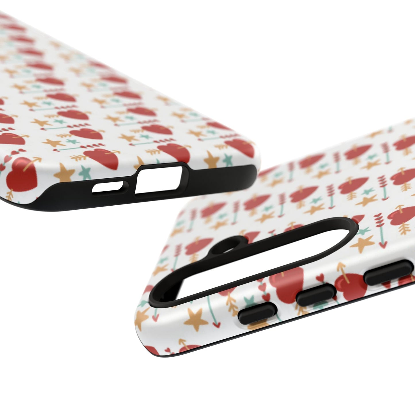 Retro Hearts and Stars - Samsung Galaxy Case - BOGO Cases