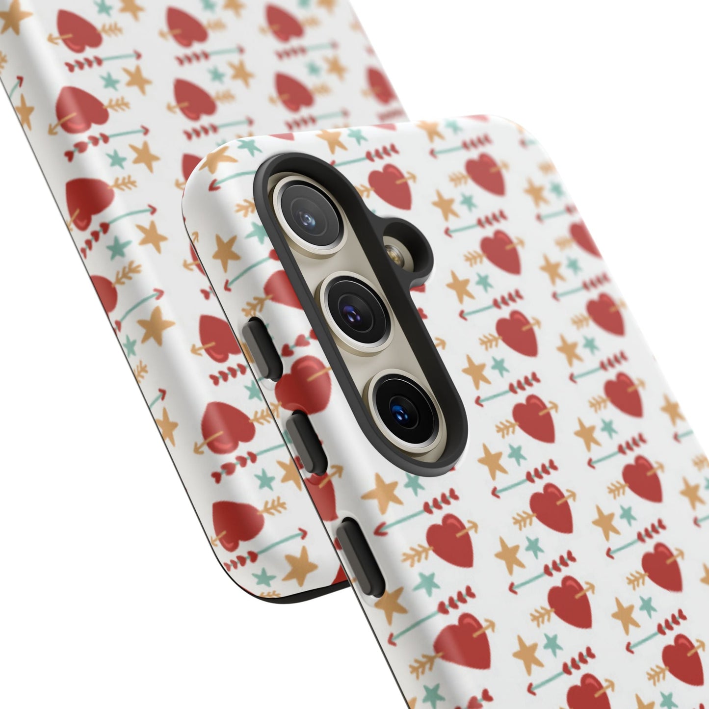 Retro Hearts and Stars - Samsung Galaxy Case - BOGO Cases