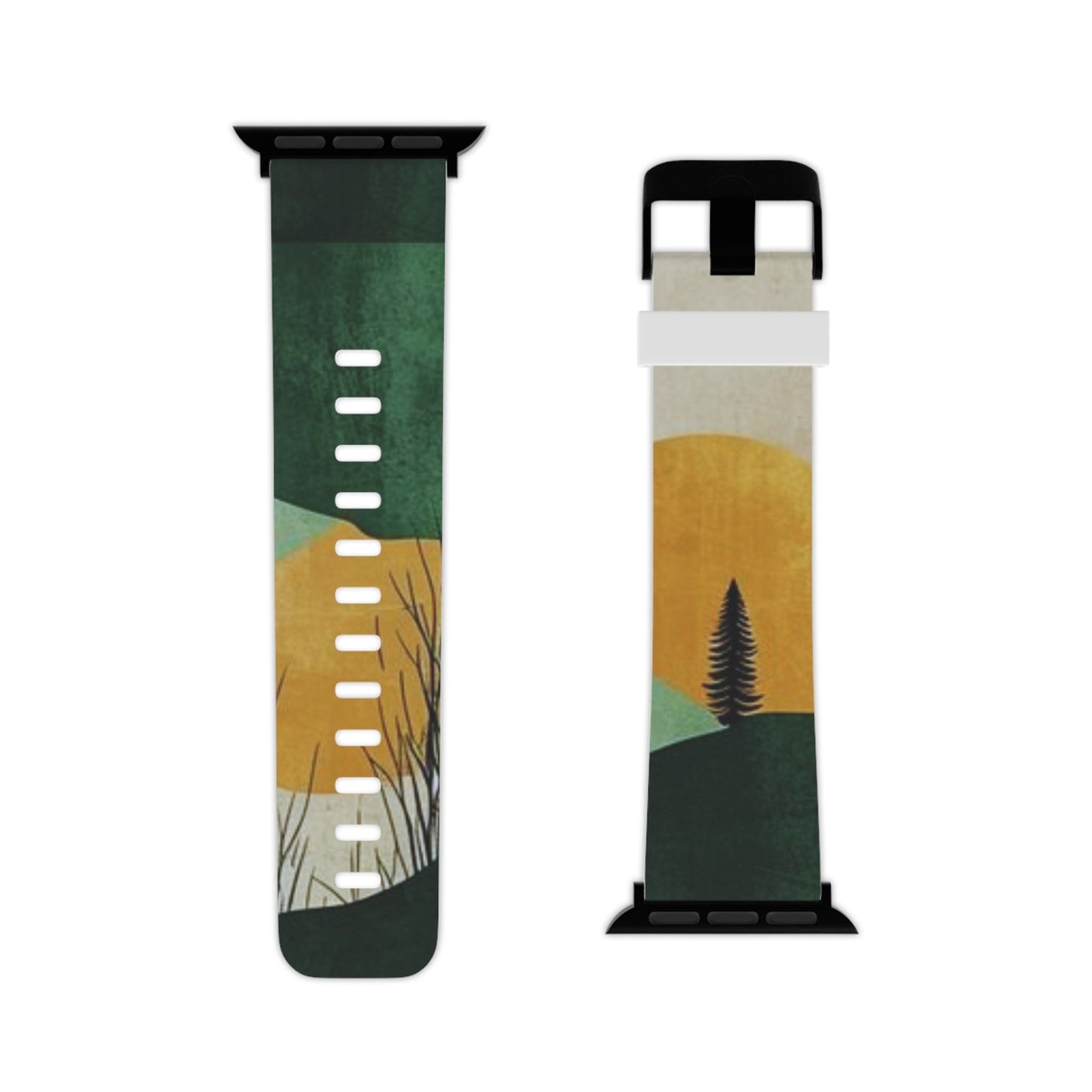 Retro Mountain Sunrise Apple Watch Band - BOGO Cases