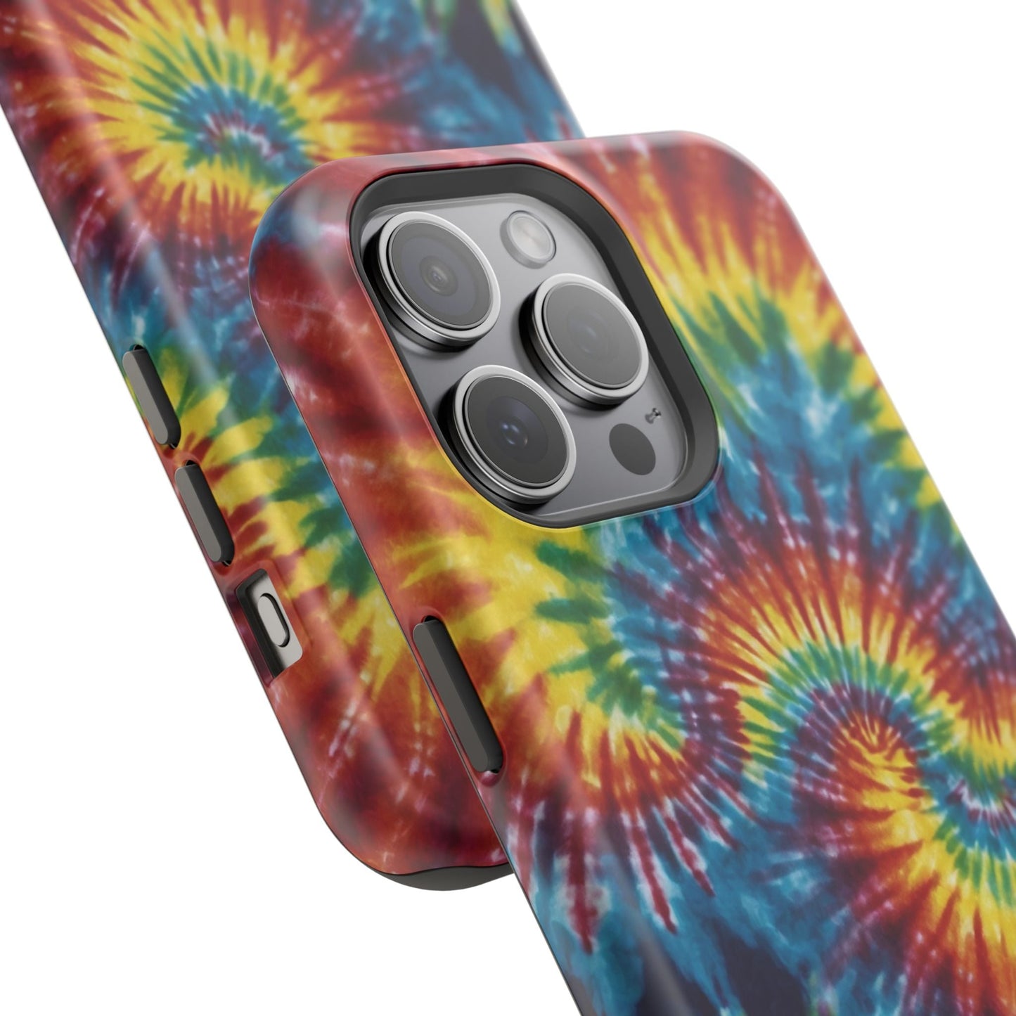 Retro Rainbow Tie - Dye MagSafe Case – Swirl Design - BOGO Cases