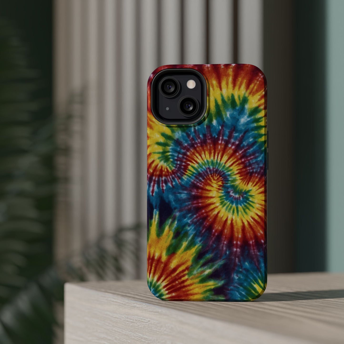 Retro Rainbow Tie - Dye MagSafe Case – Swirl Design - BOGO Cases